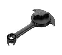 NAMOARLY Ouvre-bocal Multifonction en Polypropylène Noir, Robuste et Portable, Outil Pratique Cuisine et Maison, Ouvre Facilement Couvercles et Bouteilles