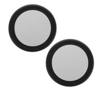 NAMOARLY Paire de Roues Arrière en Caoutchouc pour Poussette Bébé, Accessoires Universels, Installation Facile, Adaptées aux Rues Ville et Zones Encombrées