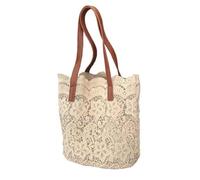 NAMOARLY Paquet à Bandoulière Broderie Délicate Plusieurs Manières de Porter Coton et Polyester en Dentelle Élégante Paquet Chic pour Filles et Étudiantes