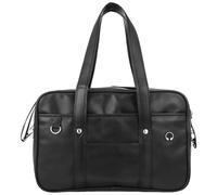 NAMOARLY Paquet Bandoulière en Pu Imperméable pour Ordinateur Portable, Capacité, Style Classique Élégant pour Étudiants et Femmes, Usage Quotidien Pratique