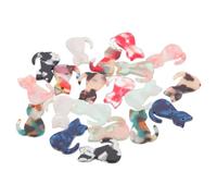 NAMOARLY Pendentif Chat 20 Pièces Pendentif Porte-Clés Résistant à l'Usure Breloques pour Bracelets en Acrylique pour Bijoux DIY et Sac Couleur Aléatoire