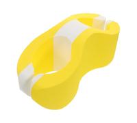 NAMOARLY Planche d'Étirement pour Chevilles Bouée de Natation Souple Jaune, Équipement d'exercice Aquatique pour Adultes, Support pour Jambes et Hanches, Entraînement en Piscine