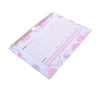 NAMOARLY Planificateur Quotidien sans Date avec Habitudes Simple et Pratique Calendrier Mural Polyvalent pour Objectifs et Auto Discipline