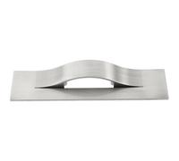 NAMOARLY Poignées de Porte Cuisine Faciles à Installer en Alliage de Zinc Argenté Résistantes à L'usure, Style Classique Minimaliste pour Armoires et Meubles