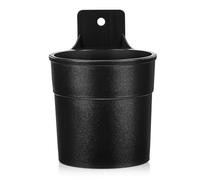 NAMOARLY Porte-gobelets Amovible en Plastique Noir Léger pour Bouteilles de Boisson, Support Sécurisé pour Chaises de Cinéma et Activités en Plein Air Parc