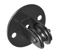 NAMOARLY Poulie Suspendre pour Luminaire en Métal Antirouille, Système de Fixation Plafond Robuste, Accessoire pour Lustre, Poulie Murale Réglable pour Éclairage Suspendu