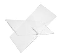 NAMOARLY Présentoir de Livres Multifonction en Acrylique Transparent, Support de Lecture X Pliable et Léger, Étagère Compacte pour Bureau, Maison et Étudiants, Pupitre Portable pour Livres