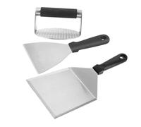 NAMOARLY Presse À Viande Pour Hamburgers 1 Ensemble Doutils En Acier Inoxydable Facile À Utiliser Et À Entretenir