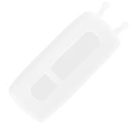 NAMOARLY Protection de télécommande en Silicone, Coque de Protection à Distance Antichoc, Blanc, Taille S 125 x 5 x 2 cm, antidérapante, pour télécommande TV et climatiseur