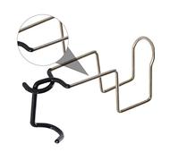 NAMOARLY Rack De Tasse En Acier Inoxydable Détenteur Tasse Pelouse Avec Rester Porte-gobelet à L'arrière Chaise Porte-bouteille Étagère à Tasses En Verre Rack De Stockage