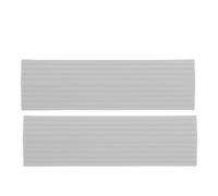 NAMOARLY Rampe de pente résidentielle rampe de balayage en plastique 2Pcs pour passage aisé du robot aspirateur sur seuils et petites marches usage domestique