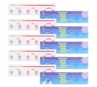 NAMOARLY Règle de Mesure Douleur en Plastique 10 Pièces 16x4 Cm Échelle Visuelle Analogique Portable pour Patients, Évaluations Médicales en