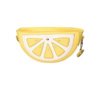 NAMOARLY Sac bandoulière fruit à deux modes de port avec chaîne, sac en forme originale à capacité moyenne, pour filles et étudiantes lors des loisirs et au travail, jaune