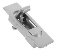 NAMOARLY Serrure de Porte D’armoire Électrique à Bouton Rond, Loquet à Pousser pour Ouvrir, Compatible Boîte de Distribution, Serrure Robuste pour Panneaux et Armoires, Quincaillerie