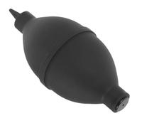 NAMOARLY Souffleur d'air Grosse Taille en Métal Noir Poire Caoutchouc Puissante pour Nettoyage Objectif Appareil Photo Capteur et Clavier Outil Souffleur à Fusée Polyvalent pour