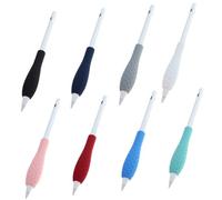 NAMOARLY Stylet Silicone avec Poignée Ergonomique pour Pencil Anti-dérapante Et Durabilité Couverture Rouge pour Écriture Et Dessin