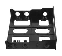 NAMOARLY Support de Montage 5.25 à 3.5 pour Baie Lecteur Optique, Plastique Noir Refroidissement Amélioré et Compatibilité Multi-appareils pour Mise à Niveau PC Fixe
