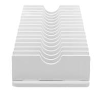 NAMOARLY Support de téléphone portable - Organiseur de bureau avec 15 compartiments - Rangement pour téléphone portable - Pour salle de t bureau - Support de calculatrice multifonction - 32,5