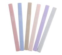 NAMOARLY Surligneur Marqueur Artistique Pastel 6 Pièces, Stylo Surligneur à Base D'eau, Pointe Large Carrée, Marqueur pour Bureau et Études, Couleur Macaron Doux pour Étudiants