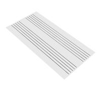 NAMOARLY Tableau Blanc Magnétique Portée Musicale Double Face, Effaçable à Sec en Caoutchouc, Design Minimaliste Adapté aux Classes et Bureaux pour Professeurs de Musique et Élèves