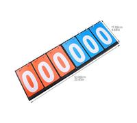 NAMOARLY Tableau de Score Multifonction Pliable 6 Chiffres pour Compétitions Sportives, Affichage Clair et Portable, Accessoire Arbitre Professionnel pour Basketball et Sports