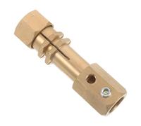 NAMOARLY Tête de Pistolet de Soudage par Points à Deux Tiges en Alliage | Accessoire de Rechange pour Pistolet Débosseleur et Soudeuse à Goujons, Couleur Or