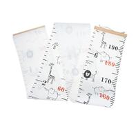 NAMOARLY Toise Murale Garçon Fille Peinture Toile pour Mesurer la Croissance Règle de Hauteur Résistante et Stable Décoration Chambre Garçon Fille