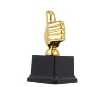 NAMOARLY Trophée du Pouce Récompense de Compétition pour Garçon et Filles en Plastique Trophée D'encouragement Original et Ludique pour Camping et Jeux de Fête