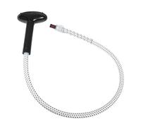 NAMOARLY Tube de Guidage Vapeur pour Défroisseur avec Brosse de Repassage, Acier Inoxydable et Plastique, Clip de Fixation, Distribution Uniforme de Vapeur pour Vêtements en Usage