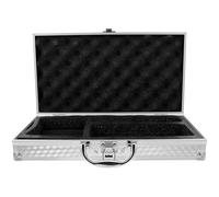 NAMOARLY Valise pour Microphone en Alliage D'aluminium Mousse, Étui Rigide Résistant et Sécurisé pour Usage Extérieur, pour Chanteurs et Transport sans Déformation