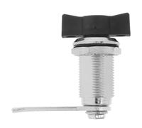 NAMOARLY Verrou à Came T Poignée en Alliage de Zinc Robuste, Loquet à Pouce, Serrure de Remplacement pour Armoire Électrique et Coffret de Distribution, Accessoire Industriel Sécurisé