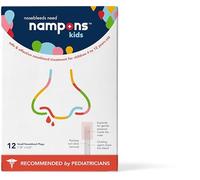 Nampons Lot de 12 bouchons de sang de nez pour enfants, faciles à utiliser. Approuvé par les pédiatres, coagulant hypoallergénique, arrête les saignements de nez rapidement au contact.