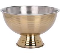 Nampook Coupe sur Pied Acier Inoxydable Ø39.5CM 24CM Or