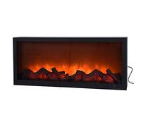 Nampook Home @ Styling Collection Cheminée électrique LED Décoration de Noël 57 x 25 cm