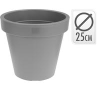 Pot Gris polypropylène (Ø 26 cm)