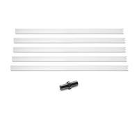 namroh.HC® Lot de 5 tuyaux à lait Ø 6mm, longueur 14cm compatibles avec les buses de moussage Saeco Philips + 1 raccord