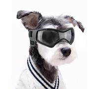 NAMSAN Lunette de Protection des Yeux pour Chien Chien Lunette de Soleil Facile à Mettre Stylée Lunettes pour Petits/Moyens Chiens