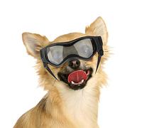 NAMSAN Lunette de Protection des Yeux pour Chien Chien Lunette de Soleil Facile à Mettre Stylée Lunettes pour Petits/Moyens Chiens