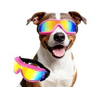 Namsan Lunettes de soleil pour chien - Réglables - Imperméables - Coupe-vent - Pour chiens de taille moyenne/grande - Rose