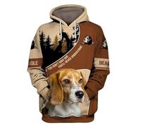 Namufeitrade Si Je ne Peux Pas emmener Mon Chien Je n'y Vais Pas Sweat à Capuche imprimé en 3D Dachshund Pull Streetwear Survêtement Cadeau pour Les Amoureux des Chiens