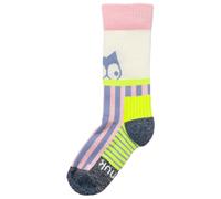 Namuk - Kid's Gusto Merino Wandersocken Lang - Chaussettes en laine mérinos - EU 23-26 - purple blue / sunset rose