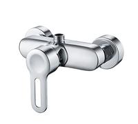 Namuoto Mitigeur monocommande Douche Chromé, Robinet Mitigeur de Douche Mural, Sortie D'eau Vers le Haut en 1/2" Adaptée aux Colonne de Douche