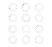 Namvo 12 Set Hair Gems Hair Bedazzler Kit Hair pour filles Load Click to Hair Clothes