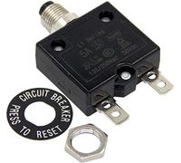 Namvo 125-250 V AC 50 V DC Disjoncteur à bouton-poussoir 5 A Protection thermique contre les surcharges Série L1 Réinitialisation manuelle du disjoncteur thermique 5 A