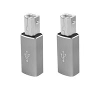 Namvo 2 adaptateurs d'imprimante USB-C USB-C Femelle vers USB-B Male Peuvent être utilisés pour Prendre en Charge la synchronisation des données, Compatible avec Le MIDI, Les imprimantes et Les p