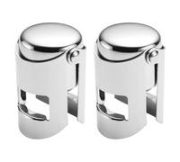 Namvo 2 pièces Bouchon de Bouteille de Champagne, Bouchon de Champagne, Bouchons de vin pour Bouteilles de vin, Bouchons de Champagne pour Fermeture de Bouteille pétillante