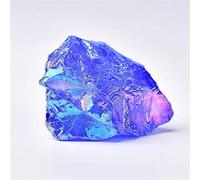 Namvo 2 pièces Cristal Naturel Pierre Brute galvanoplastie spécimens de Quartz minerai Brut Pierre précieuse minérale réservoir de Poisson décoration énergie Bricolage Cadeau