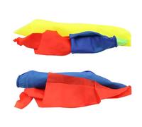 Namvo 2pcs Foulard Magique, Foulard Magique Quatre Couleurs Accessoires Magiques Accessoires de Magicien Changeant de Couleur Foulard Magique en Soie Magique Magique Mouchoir Magique de Rue