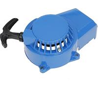 Namvo 47-49cc Mini Moto Pull Start, 2 Temps Refroidi par Air Moto Dirt Quad Pull Start Plastique Manuel Main Starter Allumeur Pullstart Moto Allumeur (Bleu)