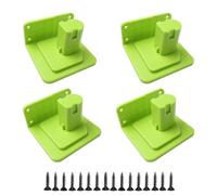 Namvo 5 pièces Support d'outil Mural Compatible avec Ryobi 18 V Batterie Outil Dock Support étagère de Rangement avec vis Pas de Batterie